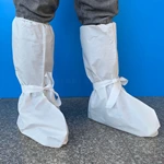 Disposable Microporous Boot Cover with Tie