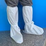 Disposable Microporous Boot Cover with Tie