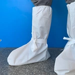 Disposable Microporous Boot Cover with Tie