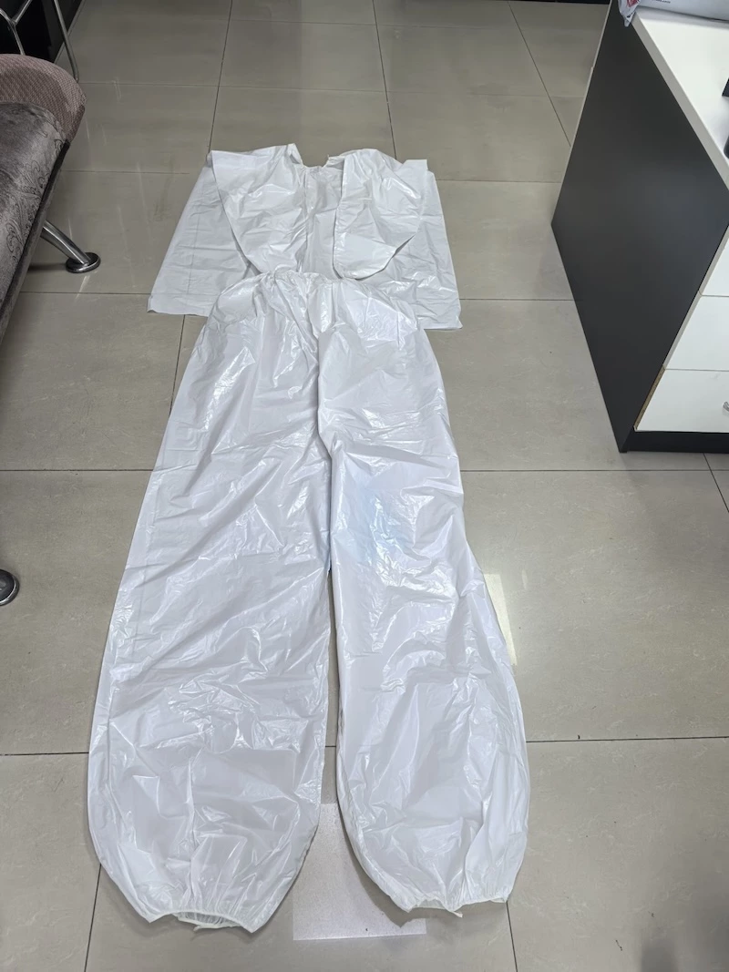 Disposable Plastic Sauna Suit